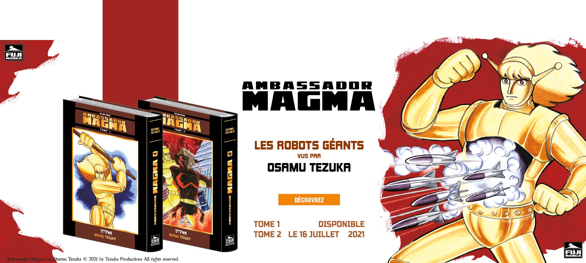 Ambassador Magma - Les Robots Géants vus par Tezuka